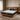 Side angle view of SpringFit Pocket Spring Premium Mattress on a brown leather bed frame in an elegantly styled warm-toned bedroom with pendant lights and rattan nightstands